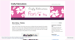 Desktop Screenshot of pearlcrafted.wordpress.com