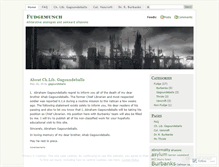 Tablet Screenshot of fudgemunch.wordpress.com