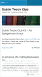 Mobile Screenshot of dublintwookclub.wordpress.com