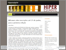 Tablet Screenshot of hiperestante.wordpress.com