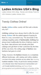 Mobile Screenshot of ladiesarticlesusa.wordpress.com