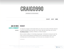 Tablet Screenshot of craig0990.wordpress.com