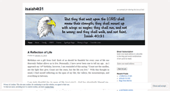 Desktop Screenshot of isaiah4t31.wordpress.com