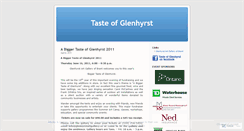 Desktop Screenshot of glenhyrst.wordpress.com