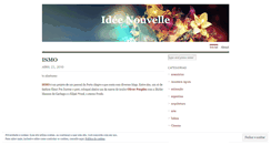 Desktop Screenshot of ideenouvelle.wordpress.com