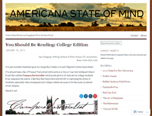 Tablet Screenshot of americanastateofmind.wordpress.com