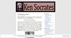 Desktop Screenshot of kensocrates.wordpress.com