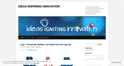 Desktop Screenshot of ideasinspiringinnovation.wordpress.com