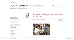 Desktop Screenshot of focir.wordpress.com