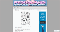 Desktop Screenshot of desuscans.wordpress.com