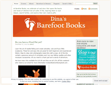 Tablet Screenshot of mybarefootbookshop.wordpress.com