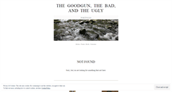 Desktop Screenshot of goodgun.wordpress.com