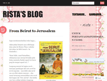 Tablet Screenshot of desyarista.wordpress.com