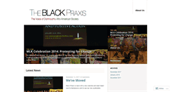 Desktop Screenshot of blackpraxis.wordpress.com