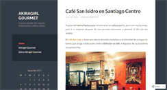 Desktop Screenshot of akiragirlgourmet.wordpress.com