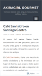 Mobile Screenshot of akiragirlgourmet.wordpress.com
