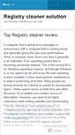 Mobile Screenshot of myreviewregistryrcfixv.wordpress.com
