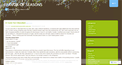 Desktop Screenshot of flavorofseasons.wordpress.com