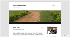 Desktop Screenshot of beksalmosthome.wordpress.com