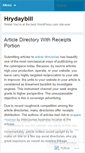 Mobile Screenshot of hrydaybill.wordpress.com