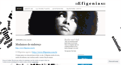 Desktop Screenshot of efigenias.wordpress.com