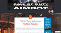 Desktop Screenshot of callofdutyadvancedwarfareaimbots.wordpress.com