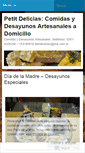 Mobile Screenshot of petitdelicias.wordpress.com