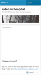 Mobile Screenshot of aidaninhospital.wordpress.com