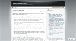 Desktop Screenshot of andrewabboud.wordpress.com