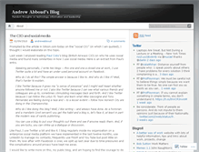 Tablet Screenshot of andrewabboud.wordpress.com