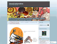 Tablet Screenshot of cozinhamoderna.wordpress.com