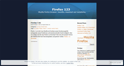 Desktop Screenshot of firefox123.wordpress.com