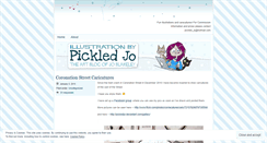 Desktop Screenshot of pickledjo.wordpress.com