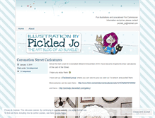 Tablet Screenshot of pickledjo.wordpress.com