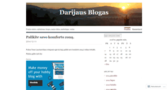 Desktop Screenshot of darijus.wordpress.com