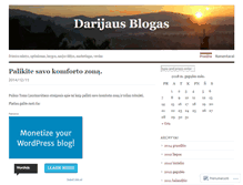 Tablet Screenshot of darijus.wordpress.com