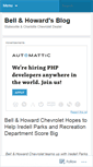 Mobile Screenshot of bellhowardchevrolet.wordpress.com