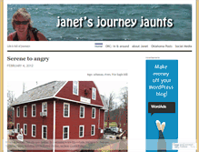Tablet Screenshot of janetsjourneyjaunts.wordpress.com
