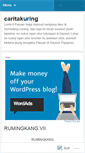 Mobile Screenshot of caritakuring.wordpress.com