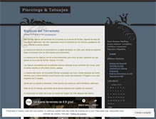 Tablet Screenshot of piercingsytatuajes.wordpress.com