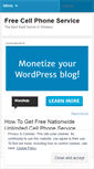 Mobile Screenshot of freewirelessman.wordpress.com