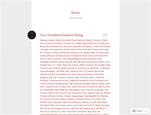 Tablet Screenshot of davse.wordpress.com