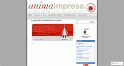 Desktop Screenshot of animaimpresa.wordpress.com