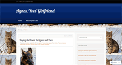 Desktop Screenshot of agnesyvesgirlfriend.wordpress.com