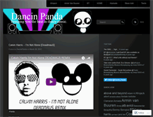 Tablet Screenshot of dancinpanda.wordpress.com