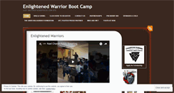 Desktop Screenshot of enlightenedwarriorbootcamp.wordpress.com