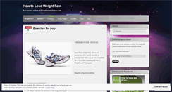 Desktop Screenshot of howtoloseweightfastb.wordpress.com