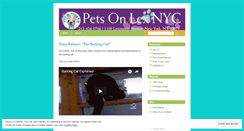 Desktop Screenshot of petsonlexnyc.wordpress.com