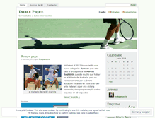 Tablet Screenshot of doblepique.wordpress.com