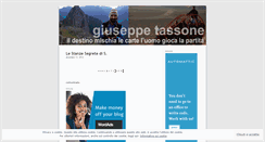 Desktop Screenshot of giuseppetassone.wordpress.com